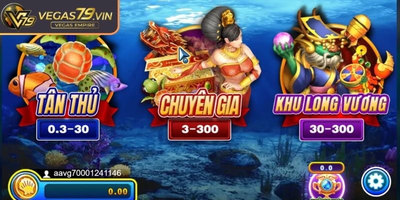 Tổng quan về Bắn cá Long Vương Vegas79
