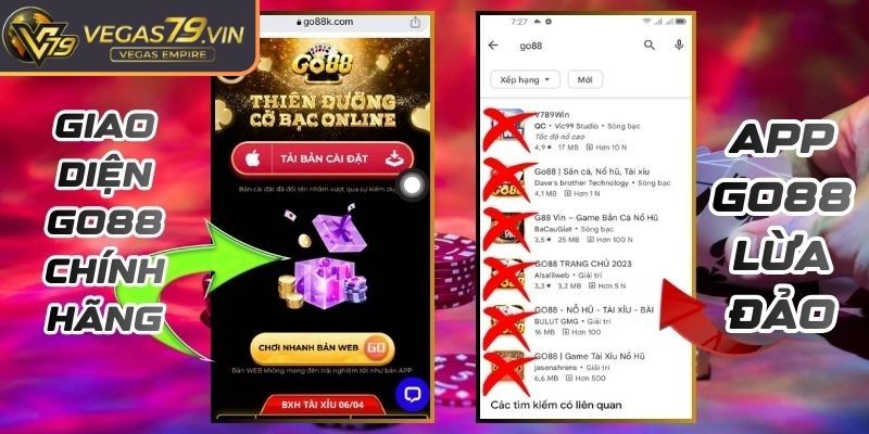 Biện pháp cảnh báo lừa đảo Go88