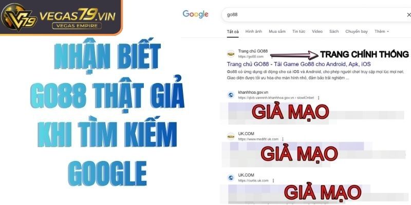 Dấu hiệu nhận biết lừa đảo Go88

